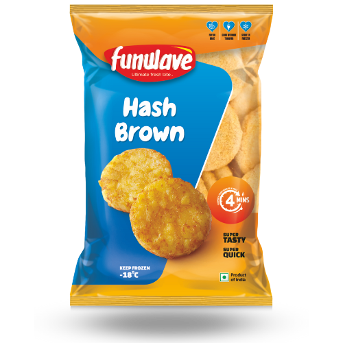 Hash Brown Frozen 1.5 kg Pack manufacturer & supplier in india