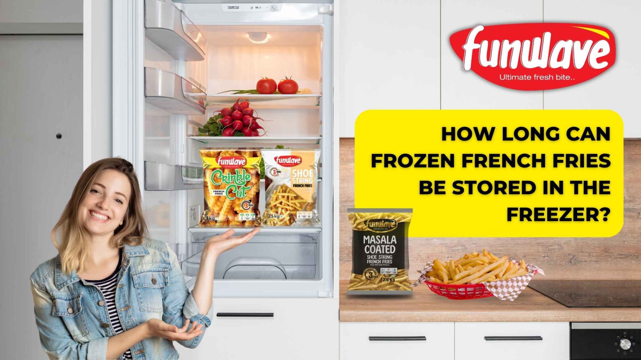 How Long Can Frozen French Fries Be Stored in the Freezer? - Funwave Foods.