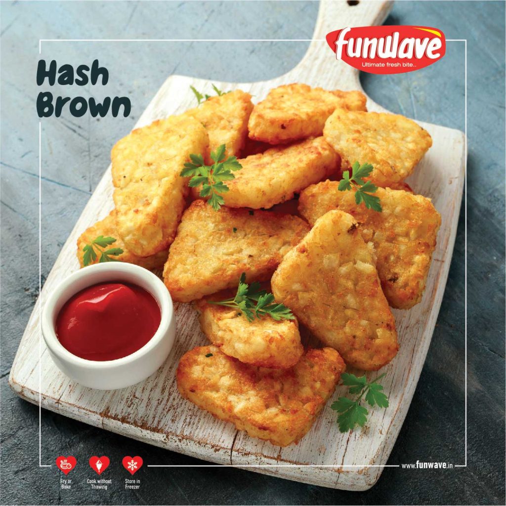 top Hash Brown exporter from india